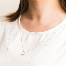 Load image into Gallery viewer, Rough stone aquamarine pendant - Kolekto 
