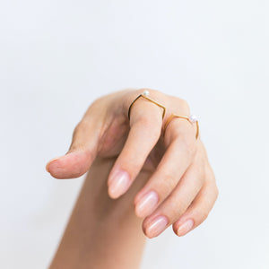 Sealing on pearl ring (Small) - Kolekto 