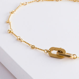 Joint twist chain bracelet - Kolekto 