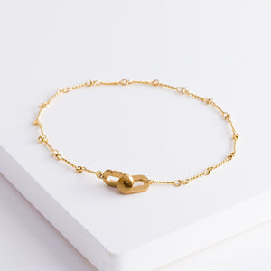 Joint twist chain bracelet - Kolekto 