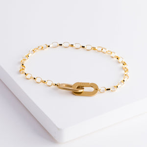 Joint lei chain bracelet - Kolekto 