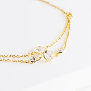 Sliding quartz bracelet - Kolekto 