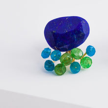 Load image into Gallery viewer, Fairy lapis lazuli and mixed stone earrings - Kolekto 
