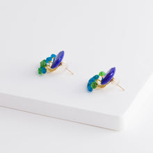 Load image into Gallery viewer, Fairy lapis lazuli and mixed stone earrings - Kolekto 
