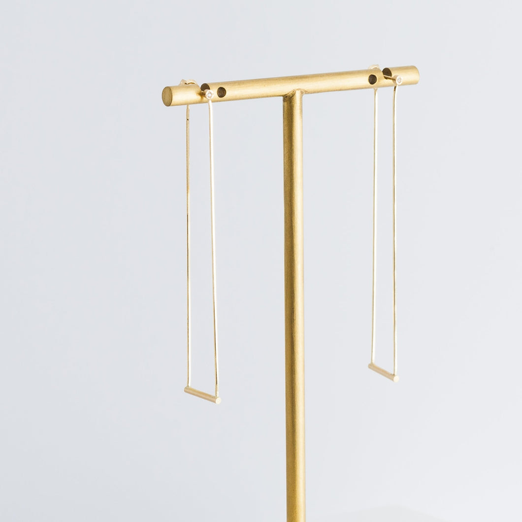 Blanco earrings (medium) - Kolekto 