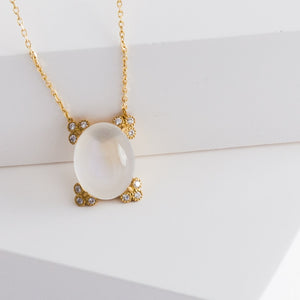 Spread moonstone necklace - Kolekto 