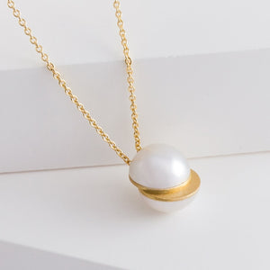 Divide slide face +2mm necklace - Kolekto 