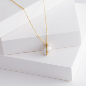 Divide slide face +2mm necklace - Kolekto 