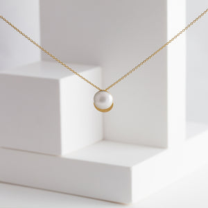Divide slide face +2mm necklace - Kolekto 