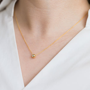 Sphere light spot necklace (XL sphere) - Kolekto 