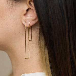Blanco earrings (medium) - Kolekto 