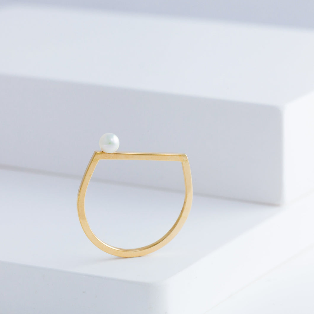 Sealing on pearl ring (Small) - Kolekto 