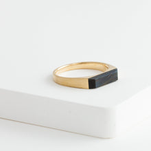 Load image into Gallery viewer, Tiger&#39;s eye signet ring - Kolekto 
