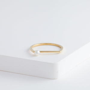 Sealing on pearl ring (Small) - Kolekto 