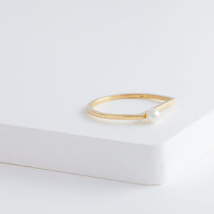 Sealing on pearl ring (Small) - Kolekto 