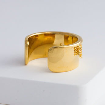 Forelock short chain ring - Kolekto 