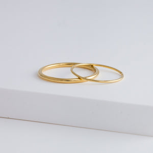 Zero ring 1.5mm (yellow gold) - Kolekto 
