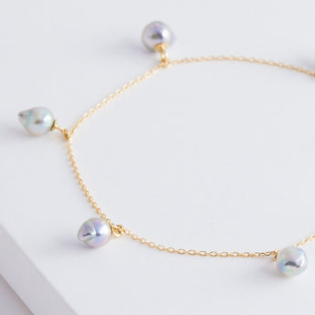 Baby akoya pearl bracelet - Kolekto 